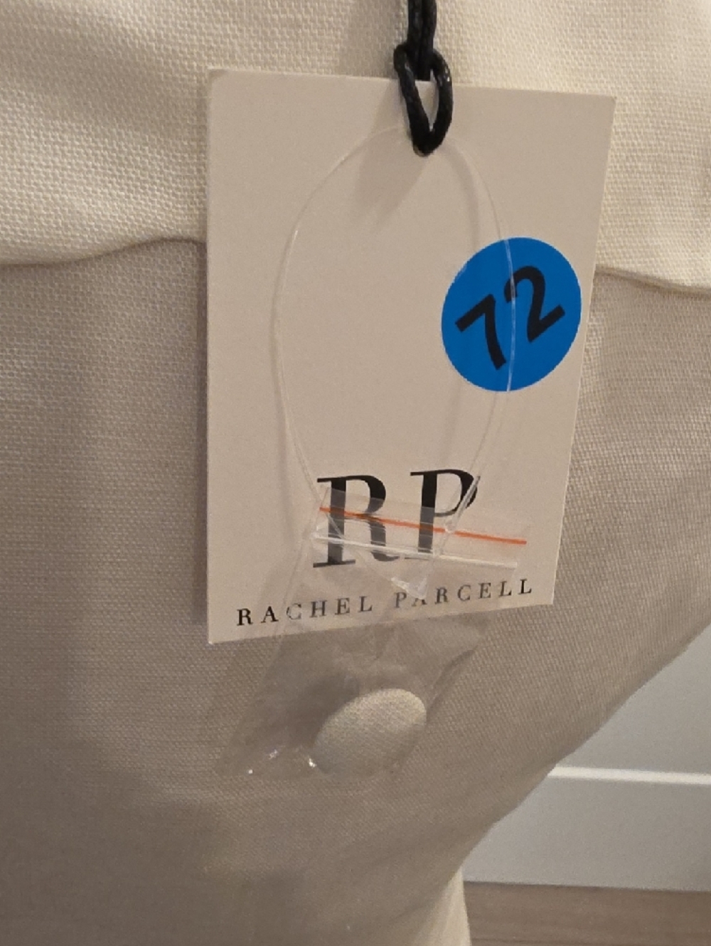 Rachel Parcell White linen blend Ruffle collar Mini Dress size S new with tags - Picture 6 of 12